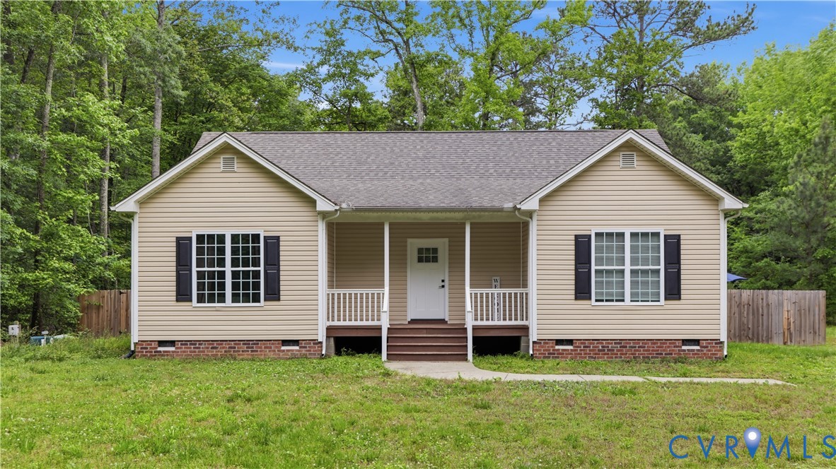 2406 Emanuel Church Road Powhatan, VA 23139 - Photo 1 of 48 Ranch-style residence featuring light-toned siding
