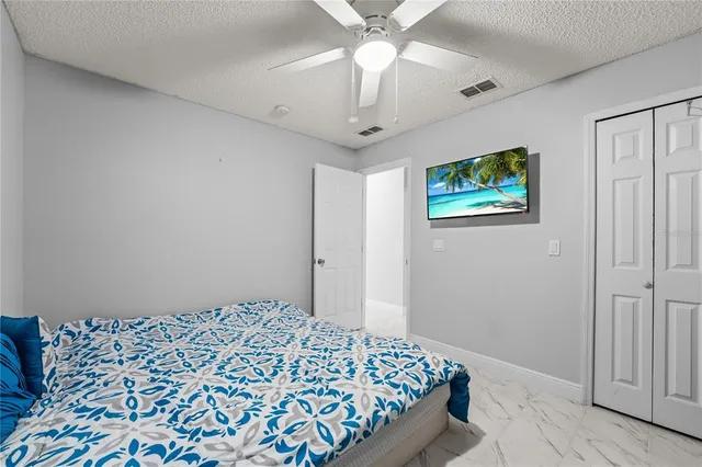 a view of an empty room with a balcony