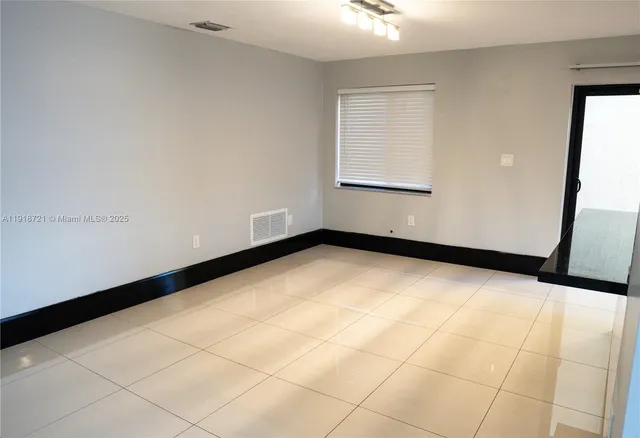 a view of empty room