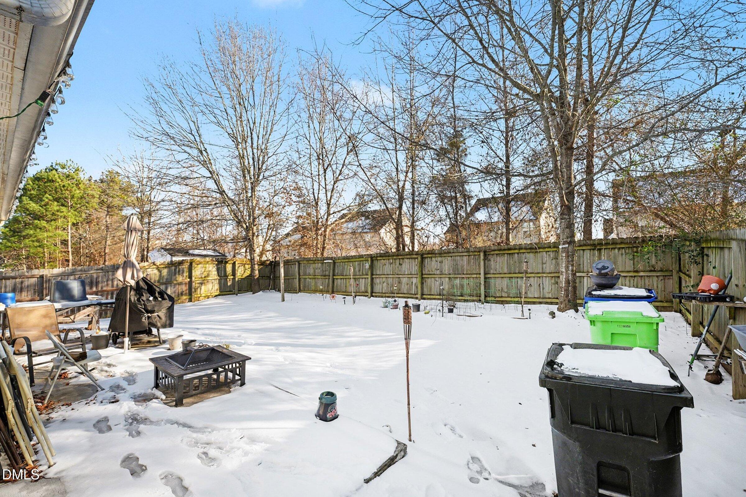 1404 Ricochet Drive Raleigh, NC 27610 - Photo 25 of 31 a view of outdoor space with seating space
