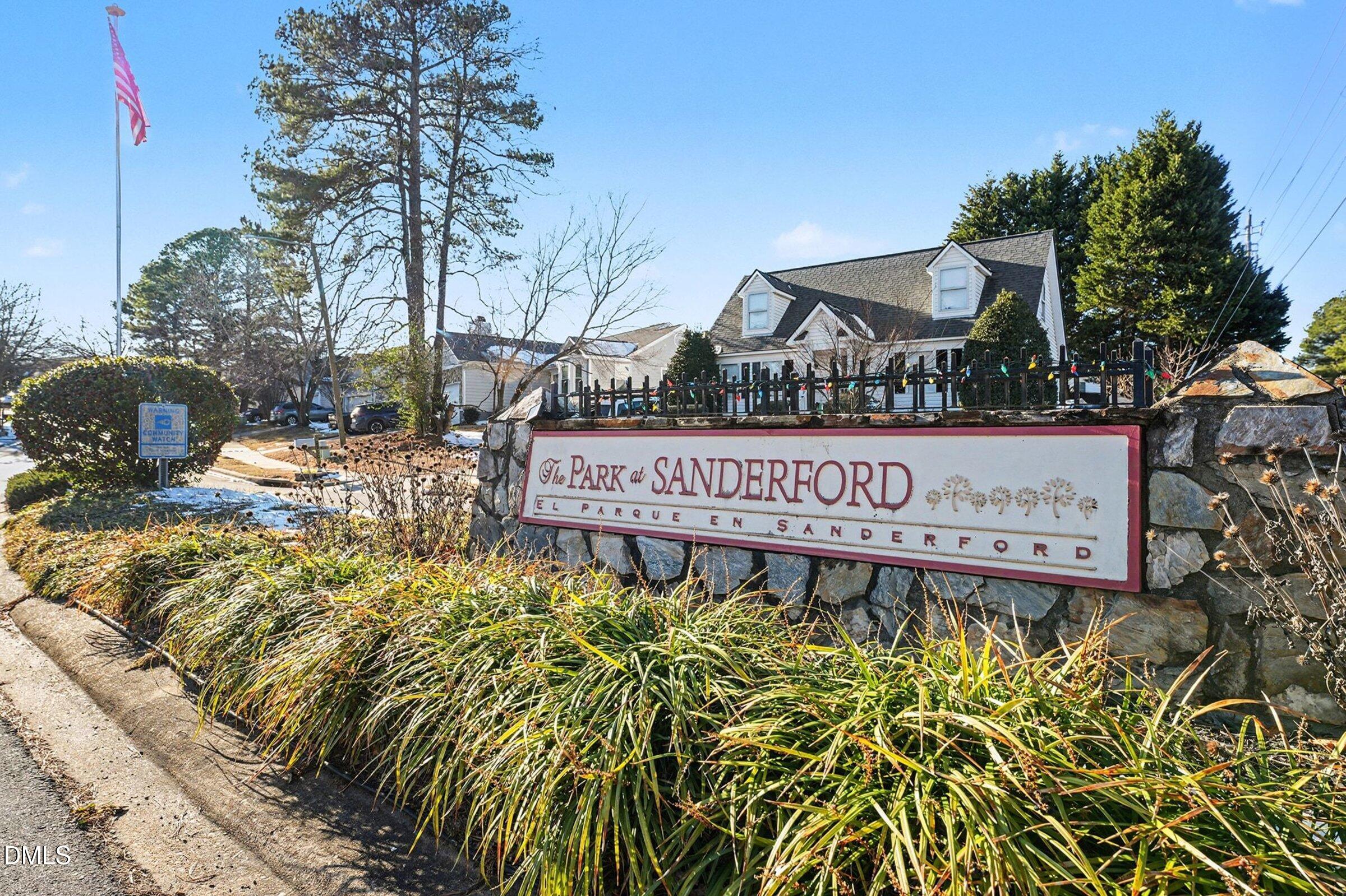 1404 Ricochet Drive Raleigh, NC 27610 - Photo 30 of 31 a sign on the side of a building