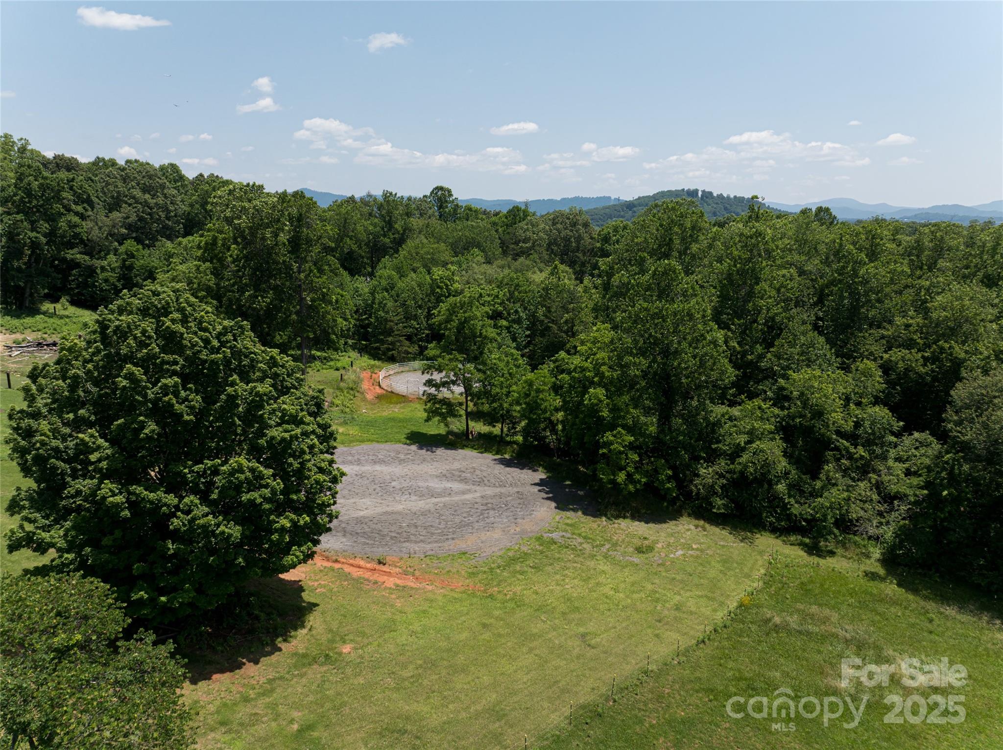 173 Avery Creek Road Arden, NC 28704 - Photo 25 of 35 a view of a pathway both side of grassy field with trees