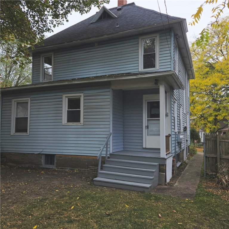 308 Field Street Rochester, NY 14620 - Photo 26 of 29 Back Porch Is Part Of The 1st Apartment.