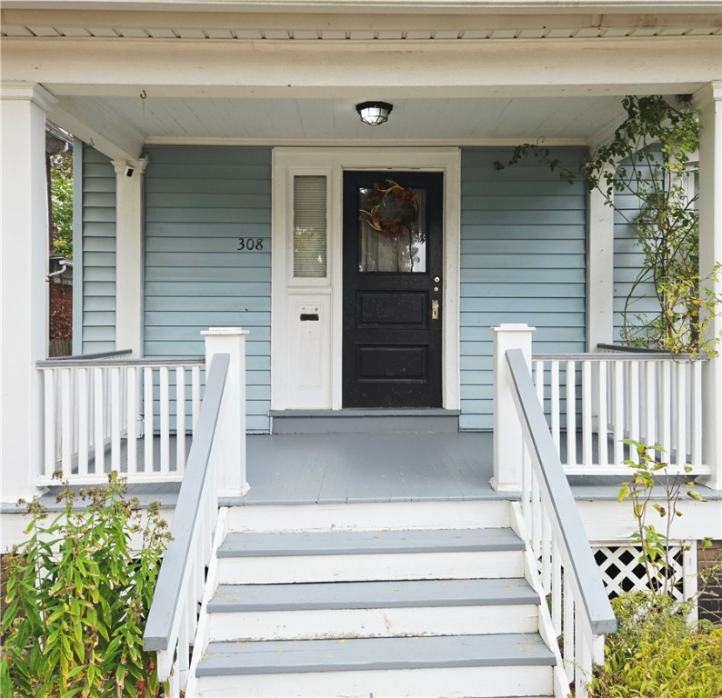 308 Field Street Rochester, NY 14620 - Photo 4 of 29 Front Porch On Field St. Is For The 2nd Apartment