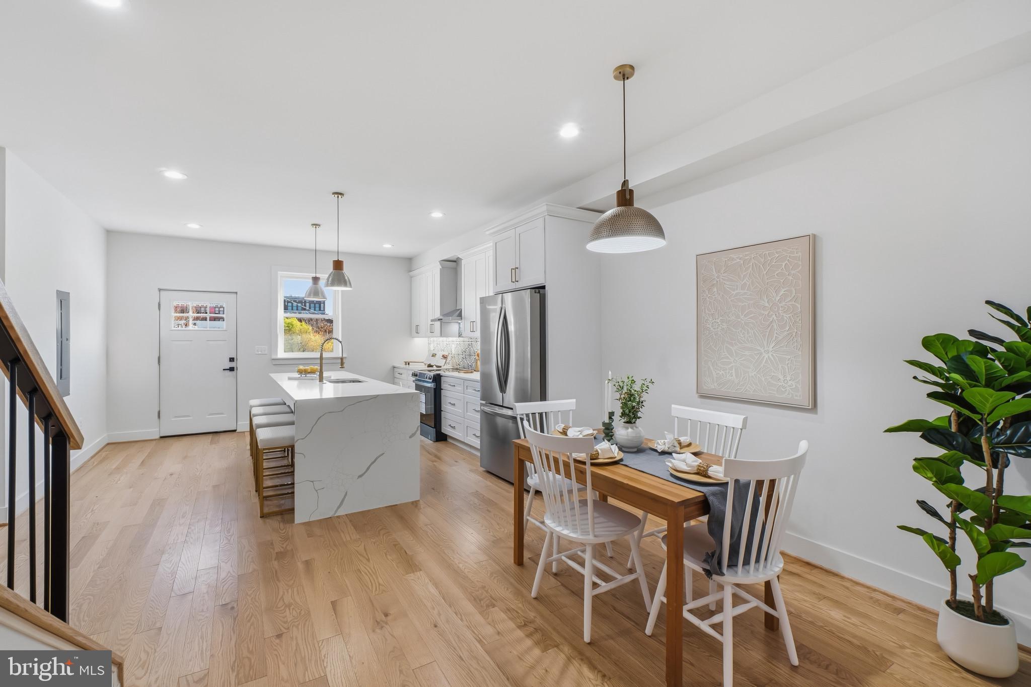 3921 Roland Avenue Baltimore, MD 21211 - Photo 8 of 34 open concept dining/kitchen