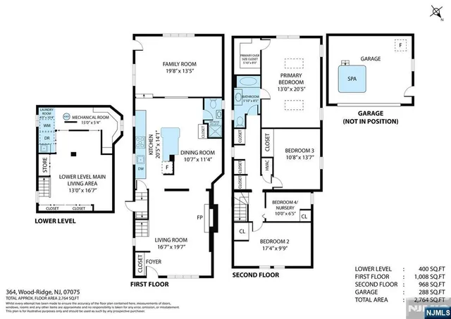 $799,999 | 364 Wood-Ridge Avenue, Wood-Ridge, NJ 07075