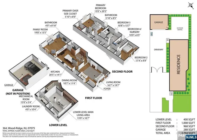 $799,999 | 364 Wood-Ridge Avenue, Wood-Ridge, NJ 07075