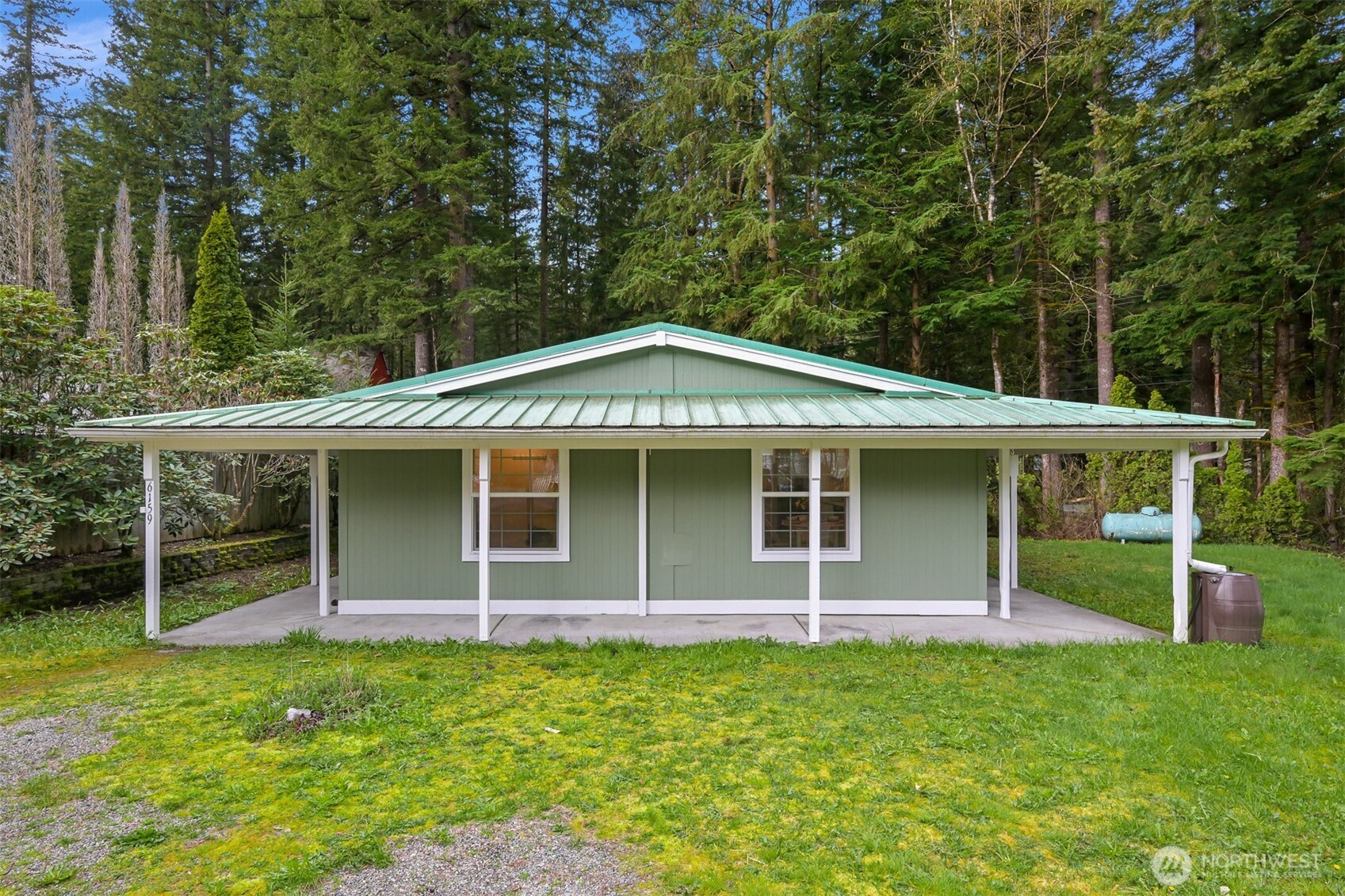 6159 Cedar Lane Maple Falls, WA 98266 - Photo 31 of 31 a view of an house with backyard space and balcony