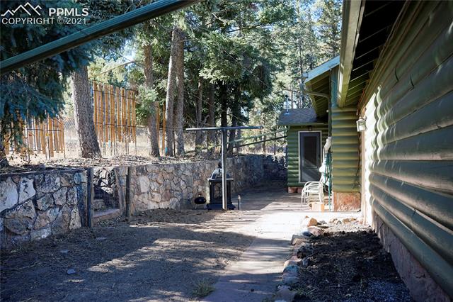 9135 Chipita Park Road Cascade, CO 80809 - Photo 15 of 15 Exterior Back from South