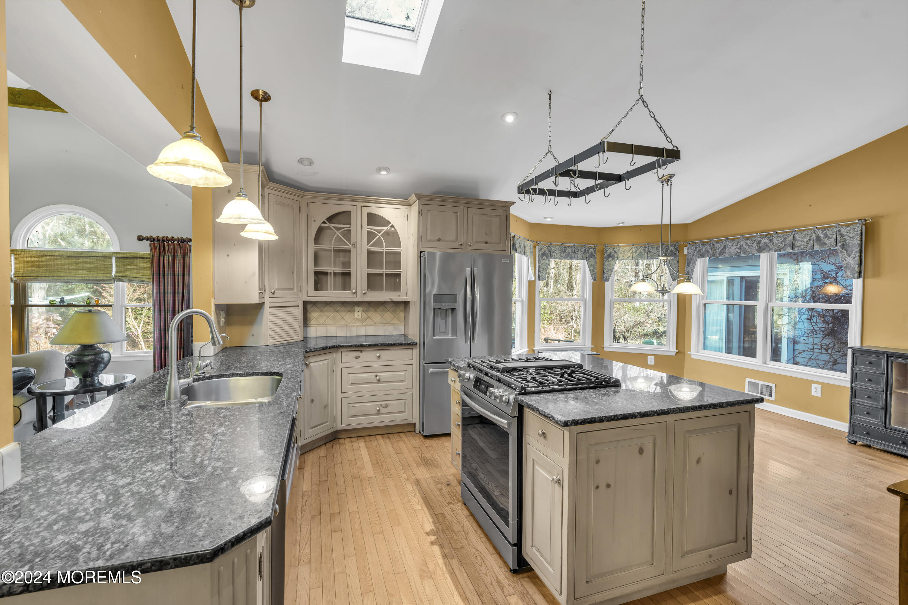 133 West Millstream Road Cream Ridge, NJ 08514 - Photo 11 of 42 a kitchen with stainless steel appliances granite countertop a stove and refrigerator