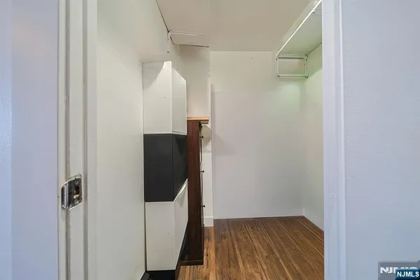 a view of walk in closet