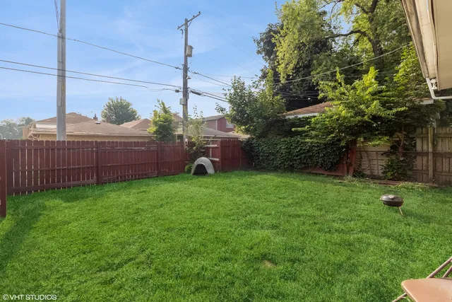 a backyard of a house