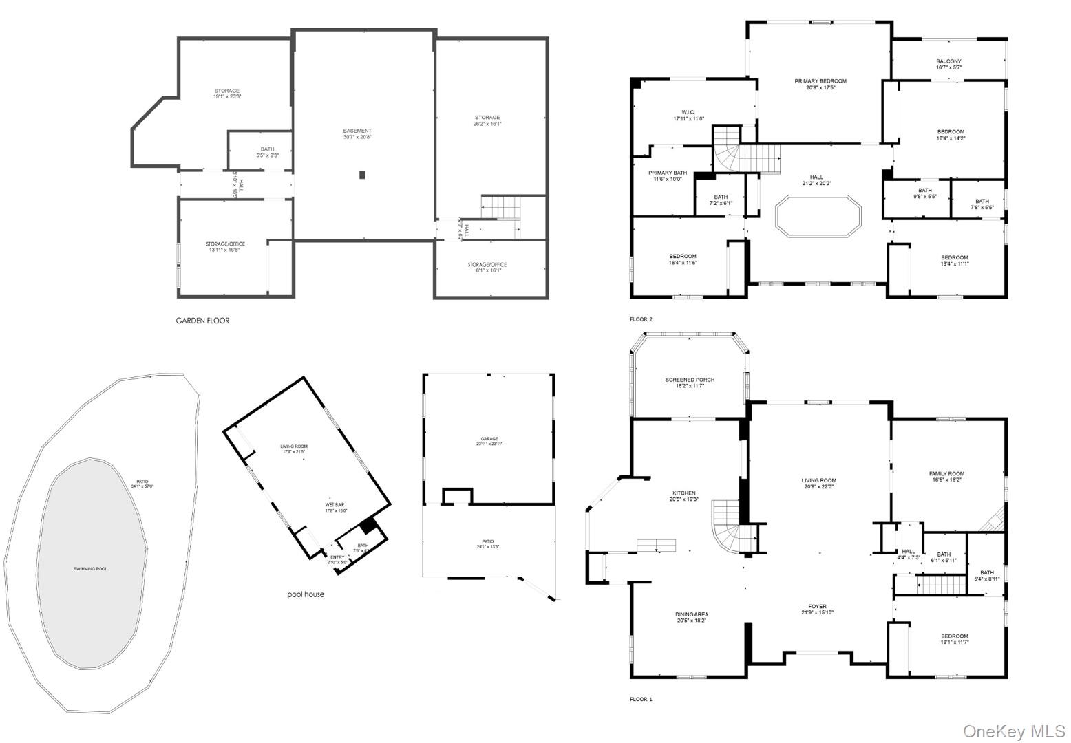 530 South Centre Island Road Centre Island, NY 11771 - Photo 32 of 32 View of property floor plan