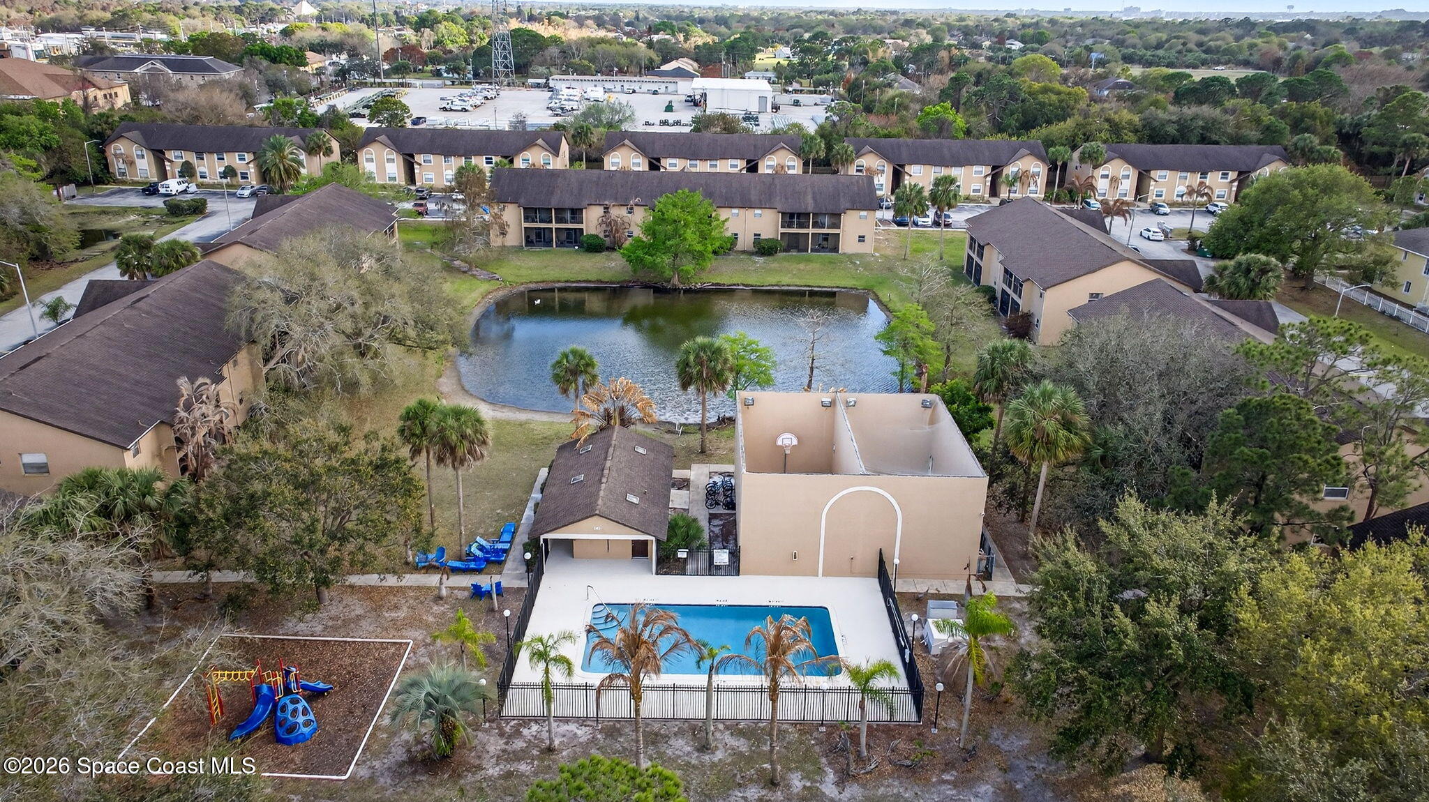 240 Spring Drive, Unit 5 Merritt Island, FL 32953 - Photo 41 of 45 DJI_20260304170624_0039_D