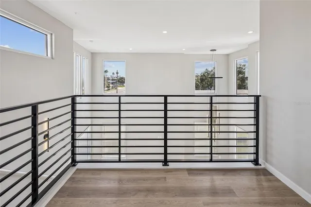 a view of a white house