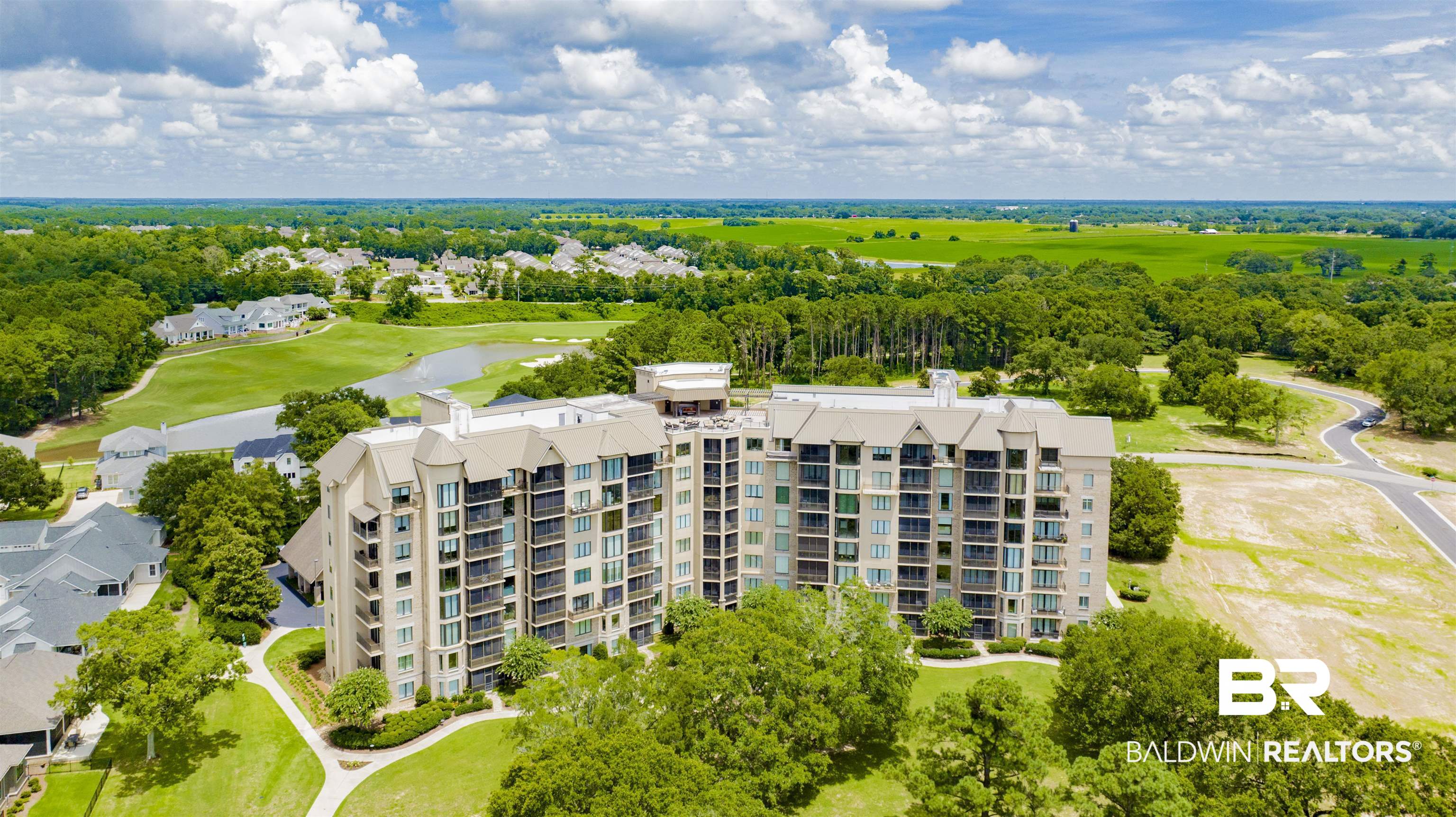 18269 Colony Drive, Unit 601 Fairhope, AL 36532 - Photo 38 of 47 Aerial view