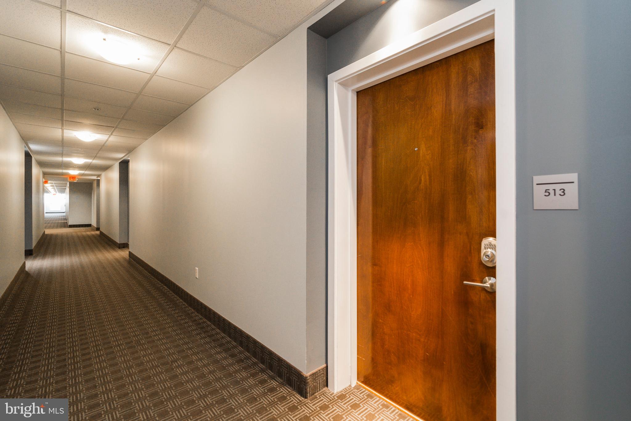 6301 Edsall Road, Unit 513 Alexandria, VA 22312 - Photo 14 of 38 a view of hallway with livingroom