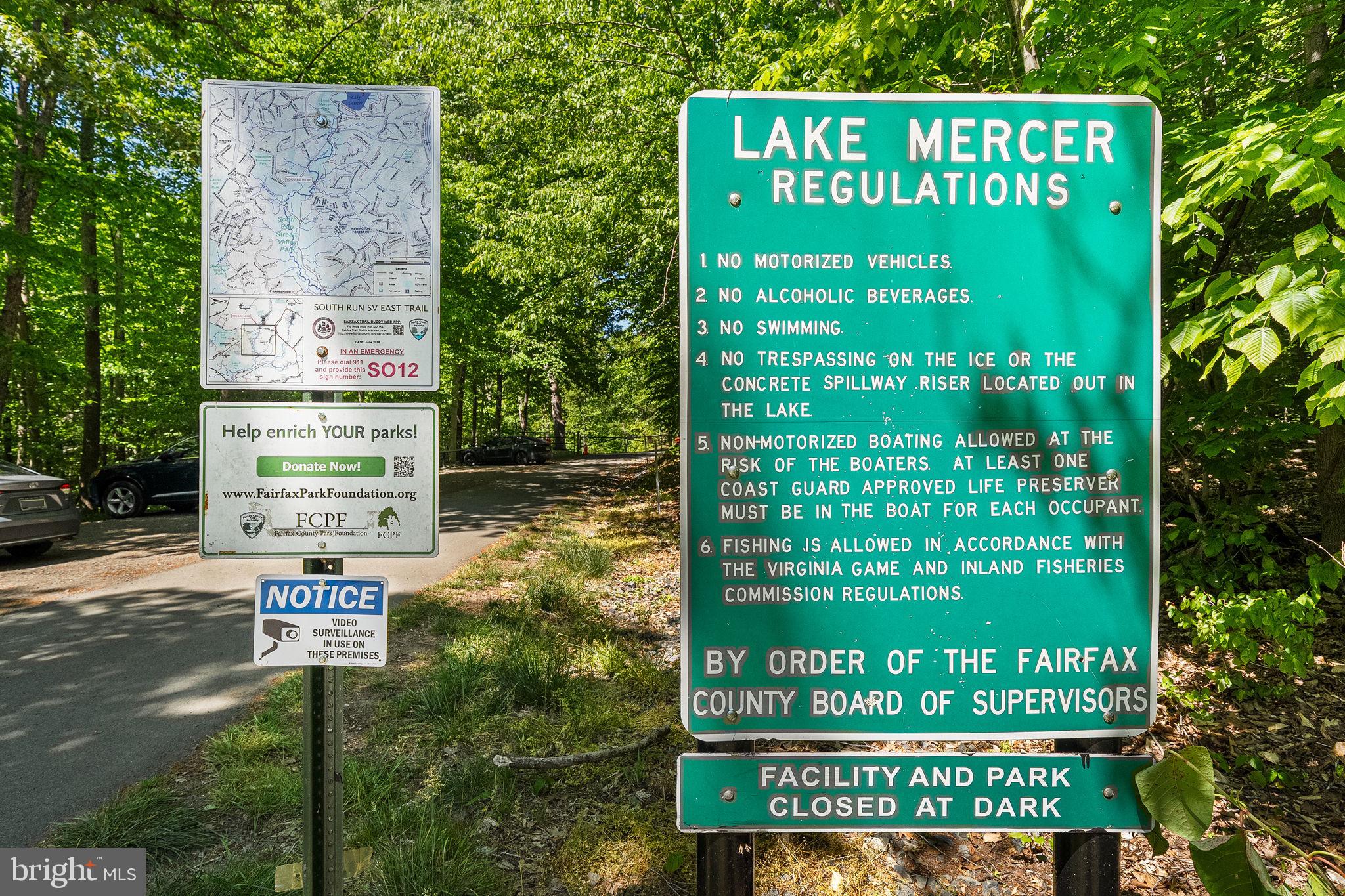 9018 Triple Ridge Road Fairfax Station, VA 22039 - Photo 13 of 13 Easy Access to Lake Mercer