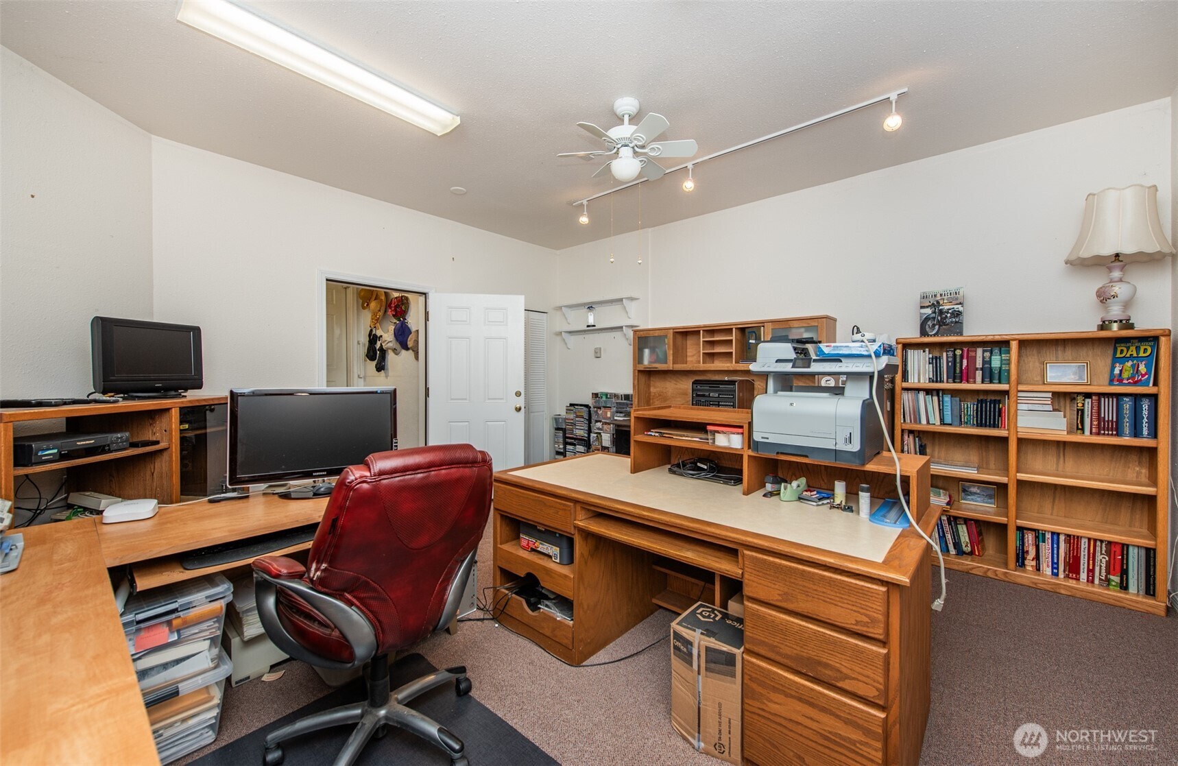 72 West Quail Lane Sequim, WA 98382 - Photo 16 of 29 a room with furniture and a flat screen tv