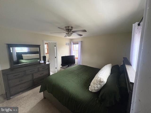 219 Connor Street Norristown, PA 19401 - Photo 22 of 38 a bedroom with a bed and a mirror on dresser
