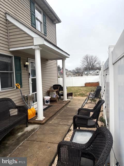 219 Connor Street Norristown, PA 19401 - Photo 33 of 38 a backyard of a house with barbeque oven table and chairs