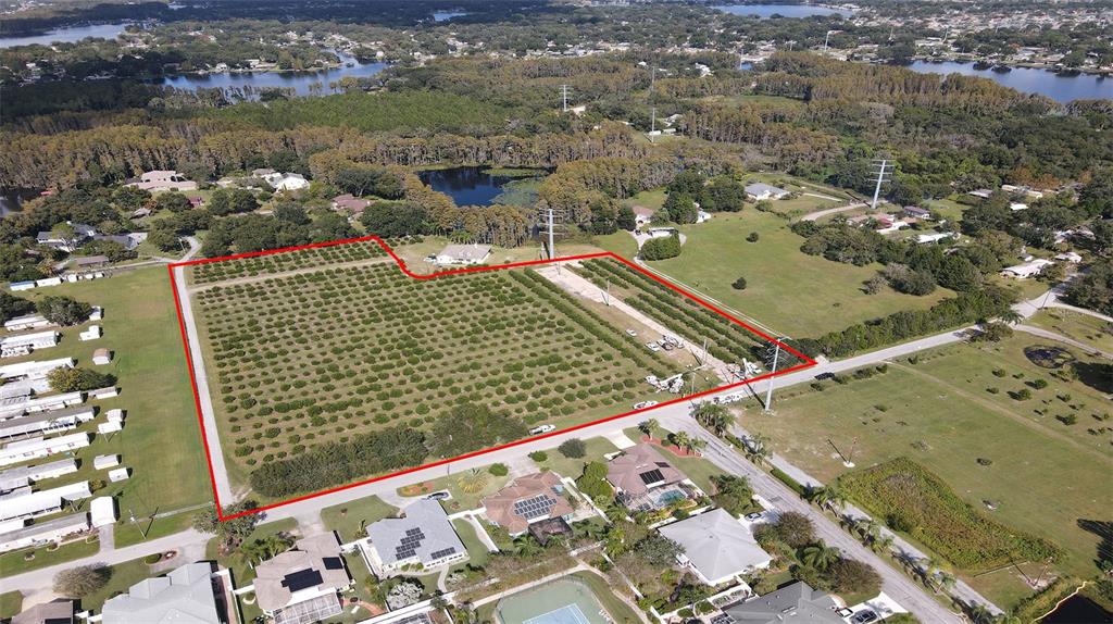 Carson Drive Land O Lakes, FL 34639 - Photo 1 of 1 an aerial view of a tennis court