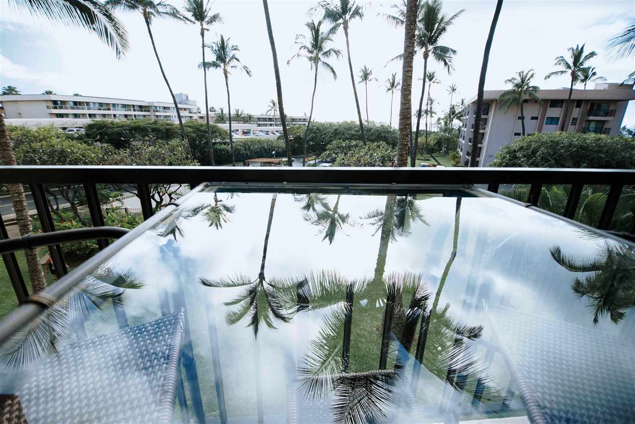 2531 South Kihei Road, Unit D210 Kihei, HI 96753 - Photo 20 of 23 a view of a balcony with potted plants