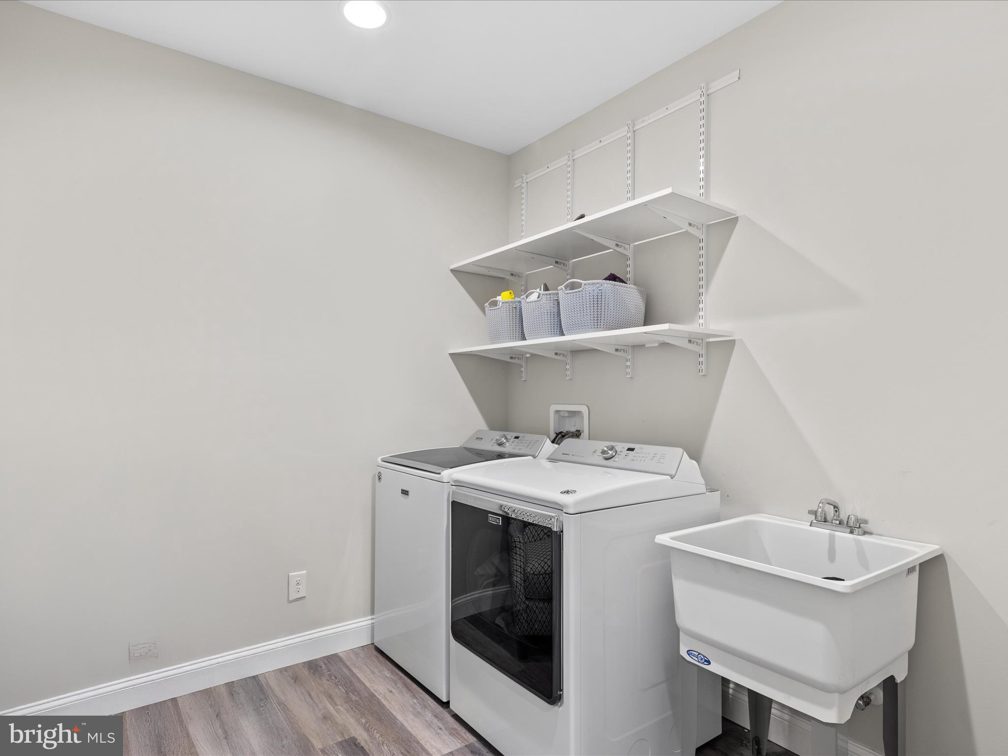 20355 Cool Spring Road Milton, DE 19968 - Photo 40 of 54 a utility room with dryer and washer
