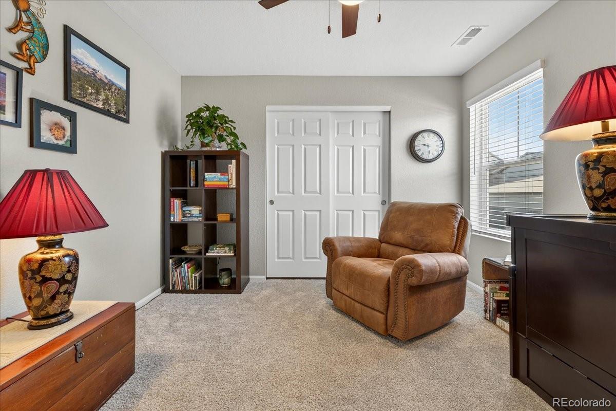 9793 Banner Peak Loop Littleton, CO 80125 - Photo 24 of 42 a living room with furniture and a flat screen tv