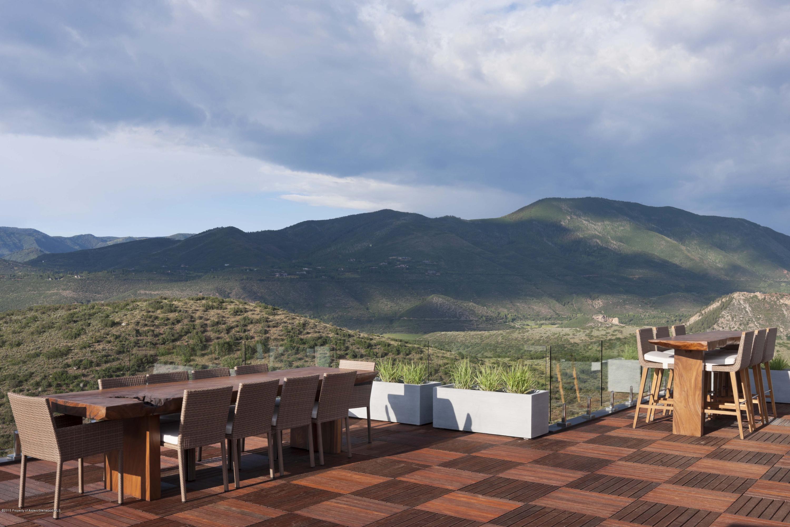 101 Oak Ridge Drive Aspen, CO 81611 - Photo 15 of 18 a view of a terrace with a mountain