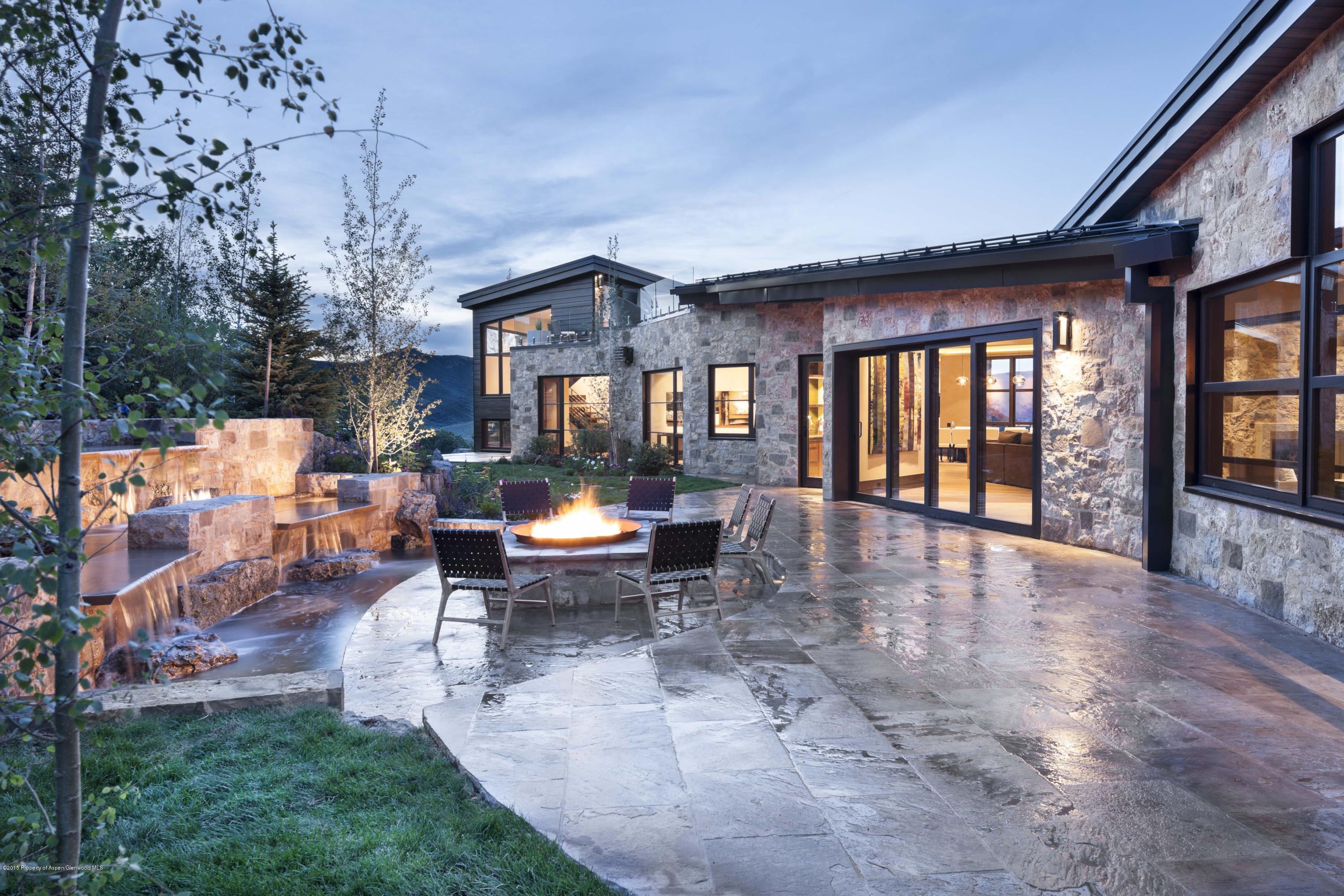 101 Oak Ridge Drive Aspen, CO 81611 - Photo 6 of 18 a view of a house with backyard and sitting area