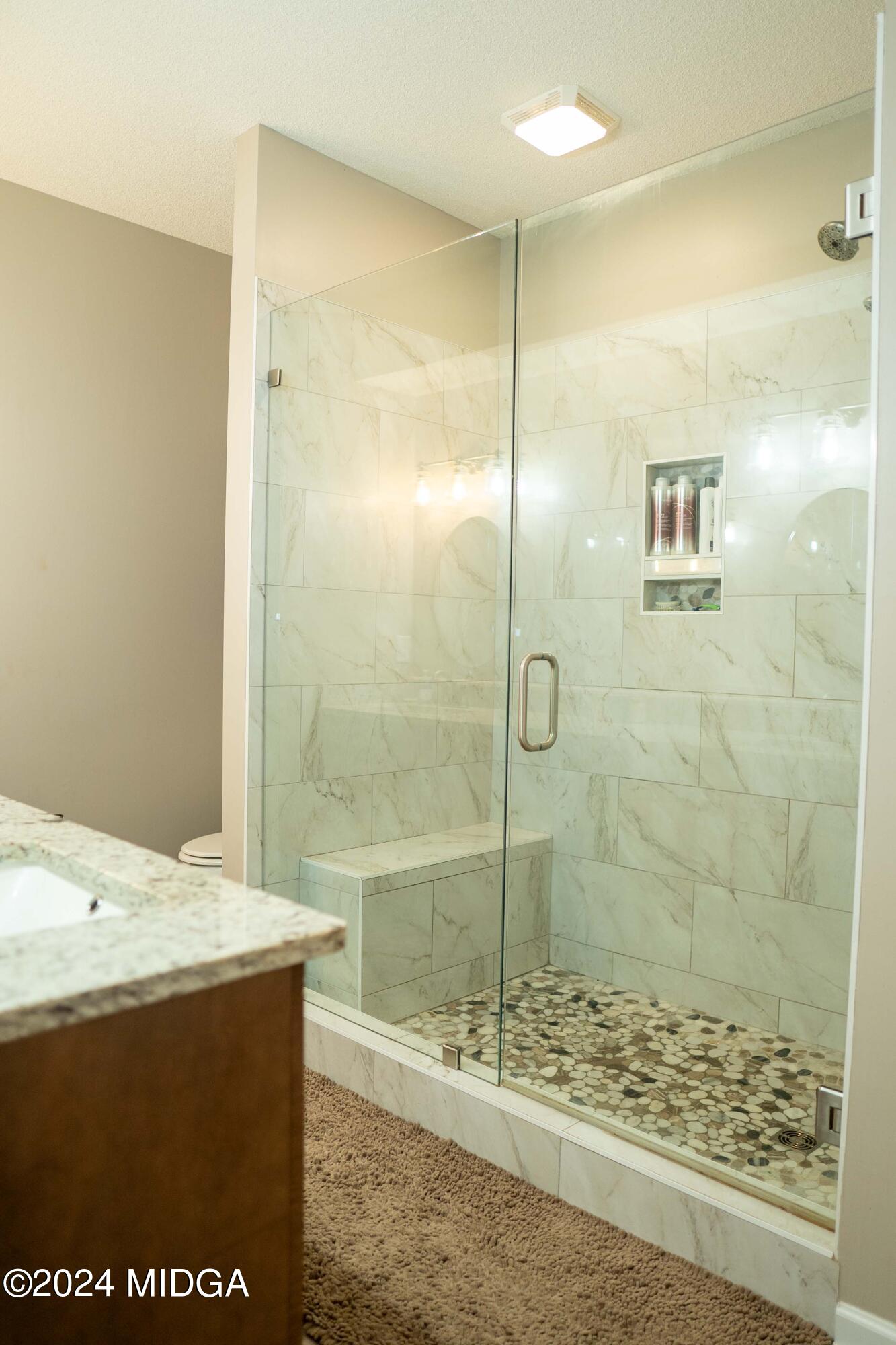 105 Windermere Circle Perry, GA 31069 - Photo 20 of 48 a bathroom with a shower and a sink