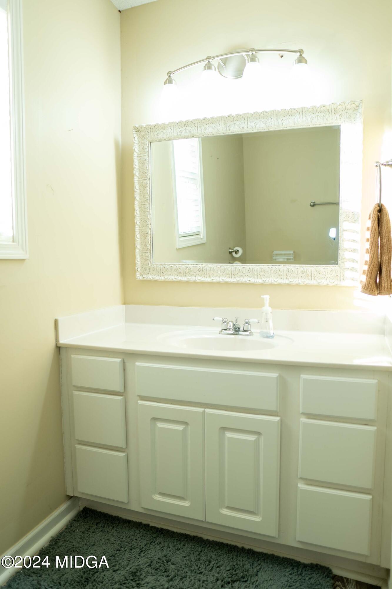 105 Windermere Circle Perry, GA 31069 - Photo 30 of 48 a bathroom with a sink and a mirror