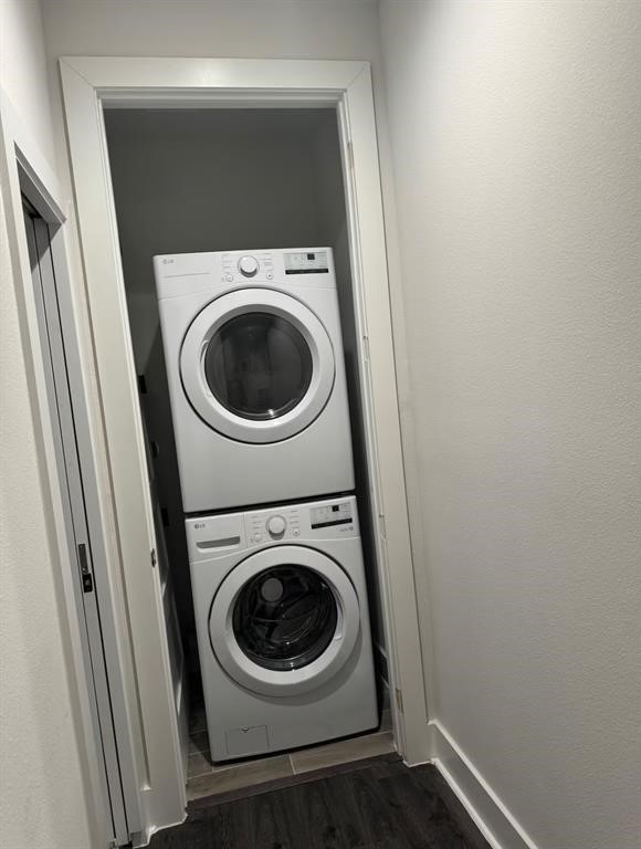 3610 Dreyfus Street, Unit A Houston, TX 77021 - Photo 15 of 20 a utility room with dryer and washer
