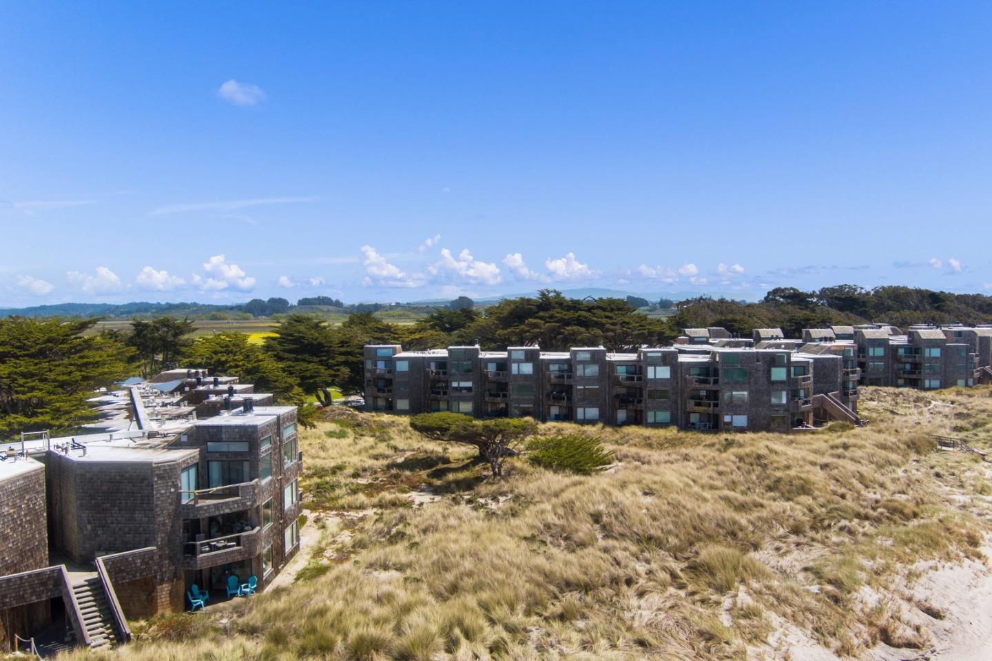 101 Shell Road, Unit 108 Watsonville, CA 95076 - Photo 34 of 38 a view of a city with lawn chairs and ocean view