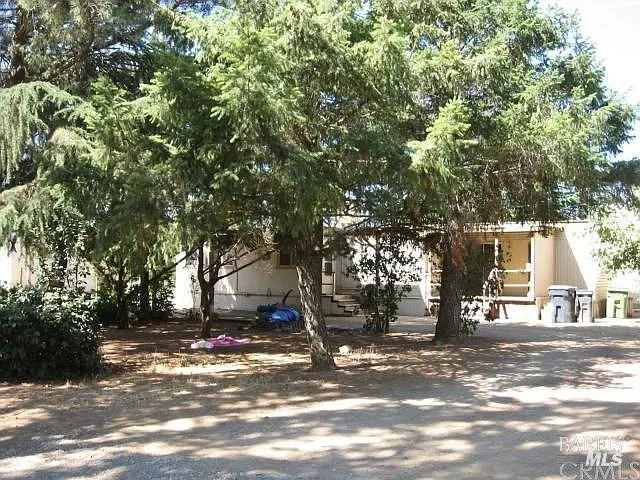 a view of street with trees