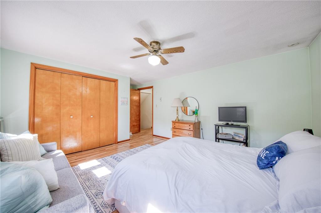 223 Amity Road Glenshaw, PA 15116 - Photo 21 of 42 Primary Bedroom has hardwood floors and double closet