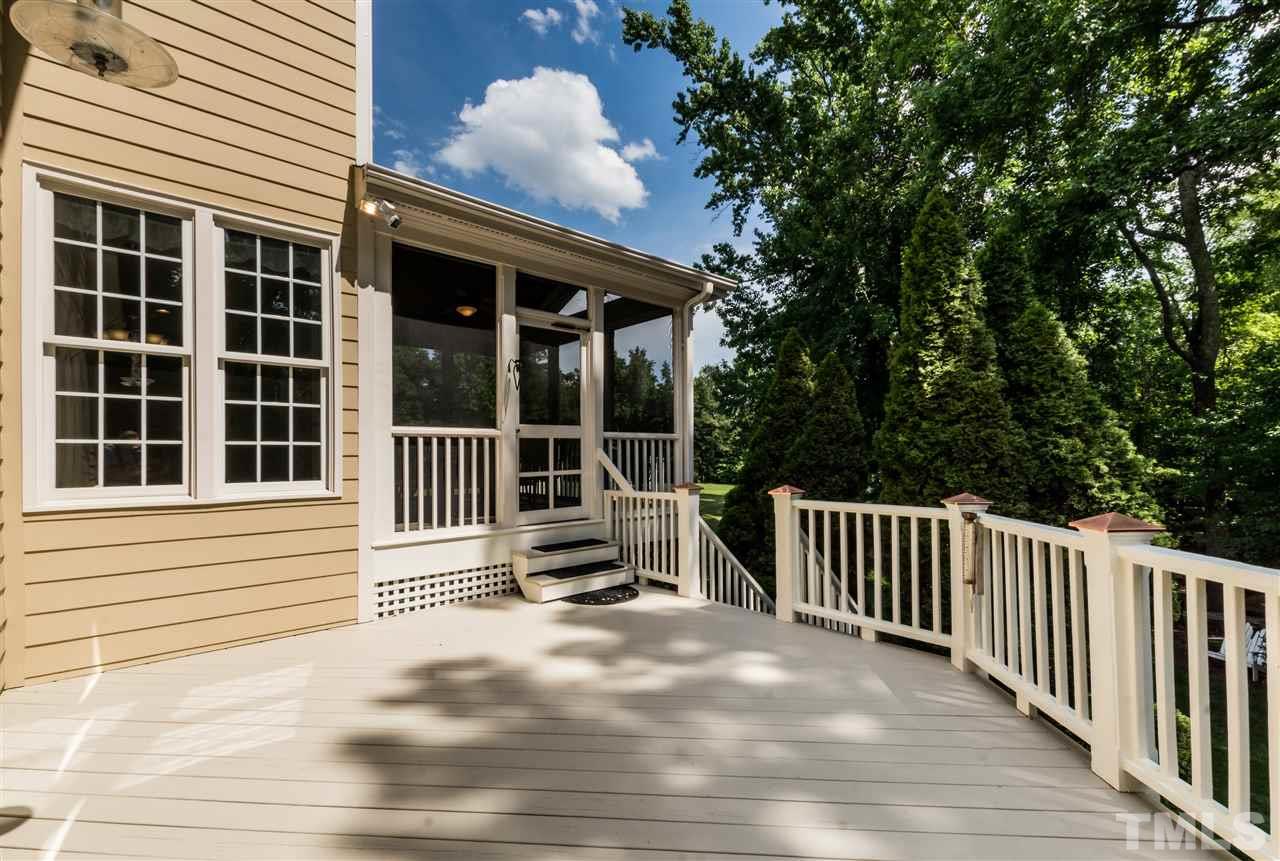 3413 Spartina Court Raleigh, NC 27606 - Photo 25 of 25 a view of a chair and table in the balcony