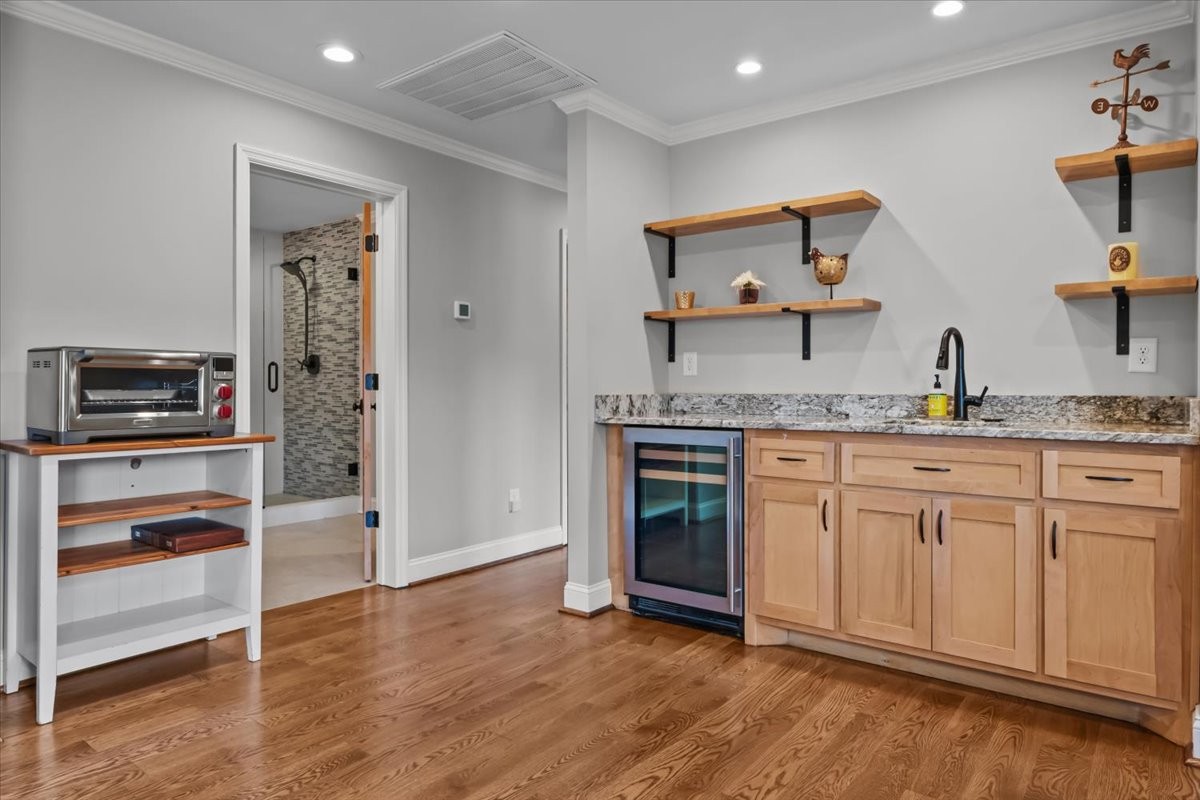 1355 Mitchell Road Pulaski, TN 38478 - Photo 48 of 95 a kitchen with granite countertop a stove and a refrigerator