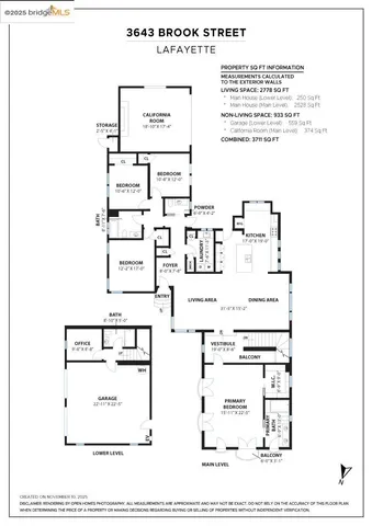 $2,195,000 | 3643 Brook Street, Lafayette, CA 94549