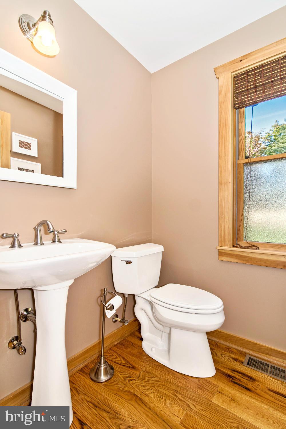 4731 Buffalo Road Mount Airy, MD 21771 - Photo 30 of 30 a bathroom with a sink a toilet and mirror