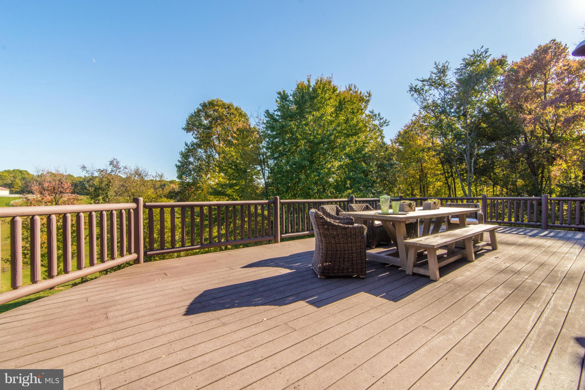4731 Buffalo Road Mount Airy, MD 21771 - Photo 7 of 30 a roof deck with a table and chairs