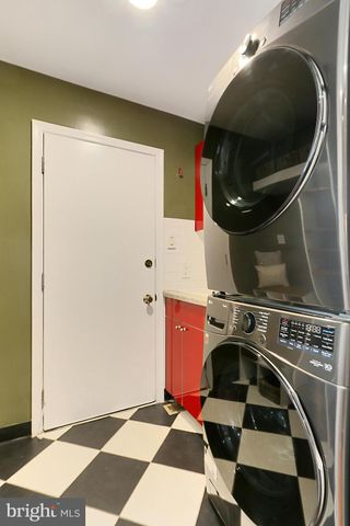 a close view of utility room