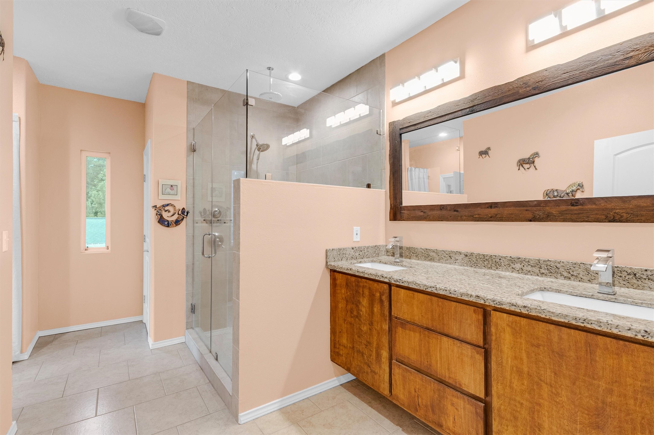 9321 North Walker Road Cleveland, TX 77328 - Photo 22 of 49 Dual Sinks & Spacious walk in shower