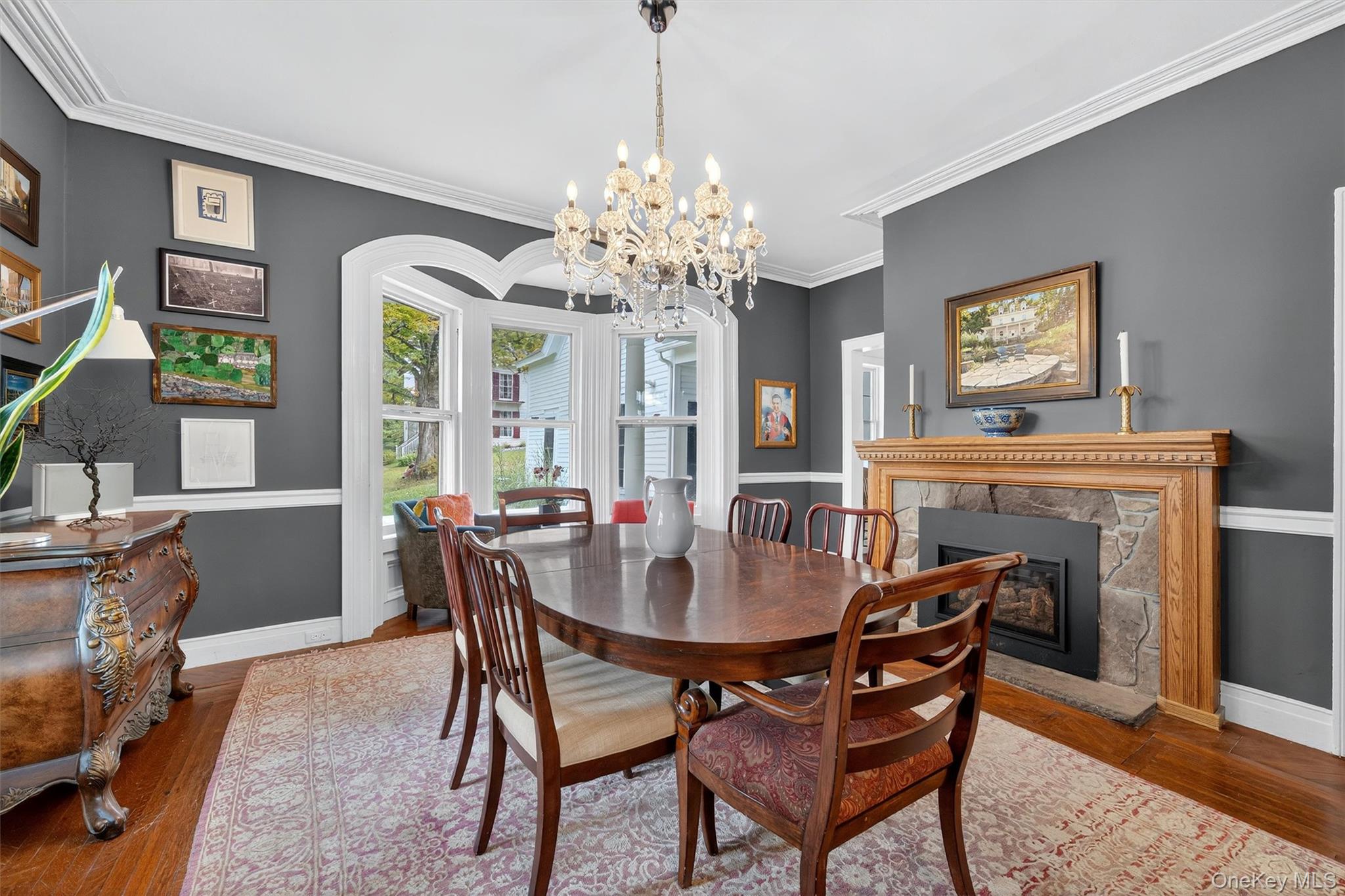 1657 River Road Damascus, PA 18415 - Photo 14 of 43 a view of a dining room with furniture window and wooden floor