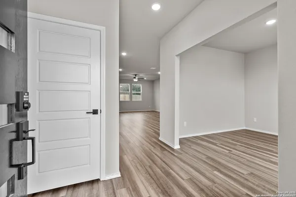 wooden floor in an empty room