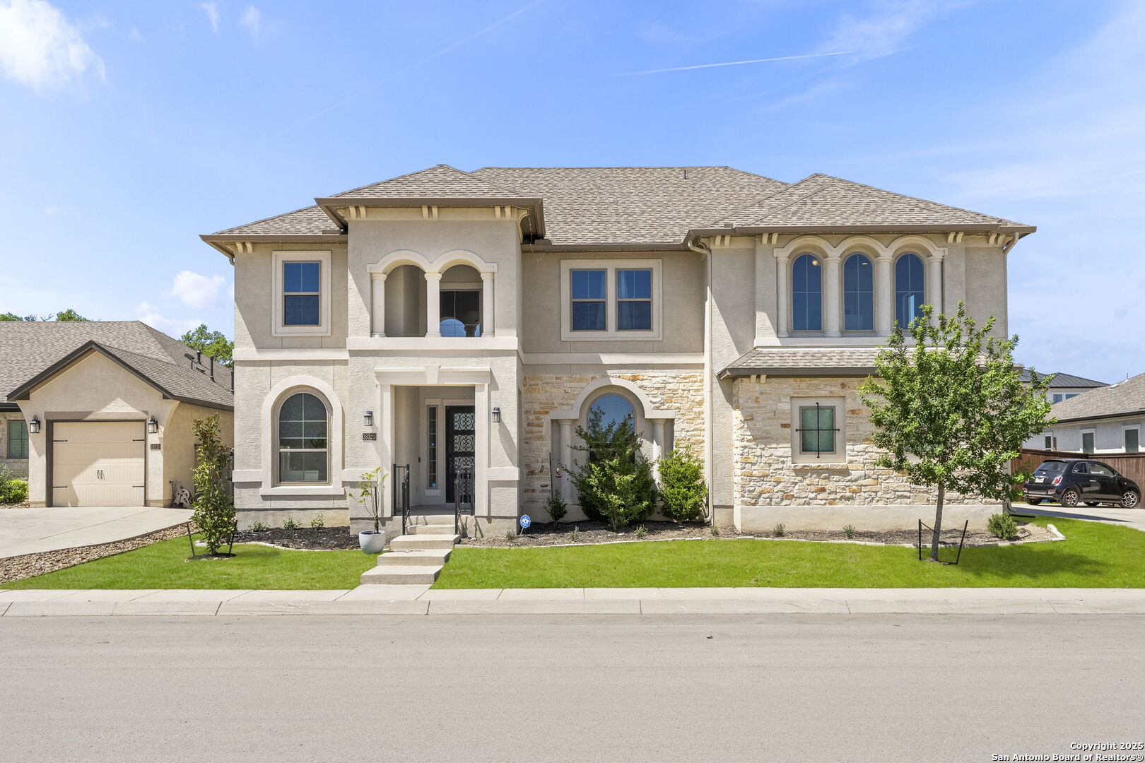 18323 Powder San Antonio, TX 78257 - Photo 1 of 42 a view of front of a house with a small yard