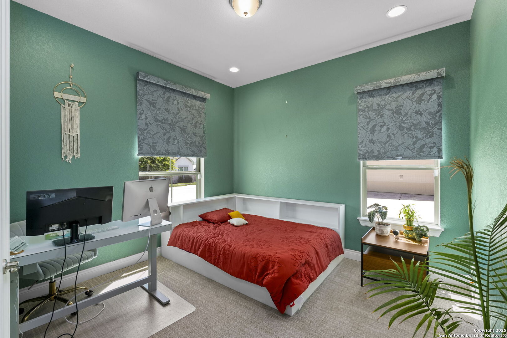 18323 Powder San Antonio, TX 78257 - Photo 31 of 42 a bedroom with a bed and a television