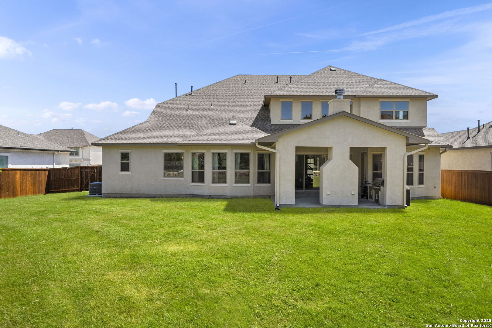 18323 Powder San Antonio, TX 78257 - Photo 35 of 42 a view of a house with a big yard