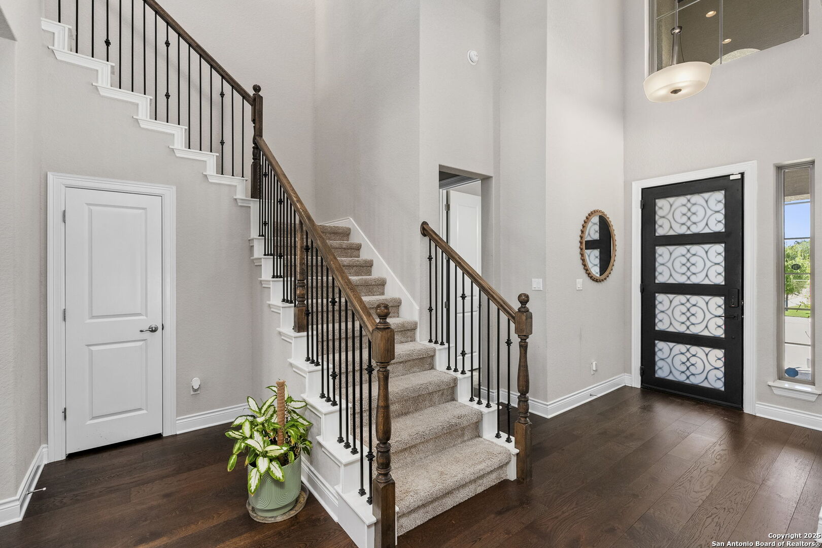 18323 Powder San Antonio, TX 78257 - Photo 8 of 42 a view of entryway with wooden floor